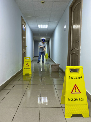 Табличка «Мокрый пол» — изображение 6